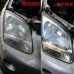 Racdde DIY Headlight Restoration Kit Headlamp Brightener for Car Head Lamp Lenses Deep Clean Head Light Polish Paste colorful