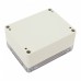 Racdde 4.53quotx3.54quotx2.16quot 115mmx90mmx55mm ABS Junction Box Electric Project Enclosure Clear Cover 2 PCS
