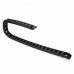 Racdde 10mm x 30mm Black Plastic Cable Wire Carrier Drag Chain 1M Length for CNC