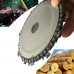 Racdde Grinder Chain Disc Wood Carving Disc 5 Inch For 125mm Angle Grinder 14 Tooth