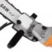 Racdde 11.5 Inch M10 Chainsaw Bracket Changed Upgrade Electric Saw Parts 100 125 150 Angle Grinder Into Chain Saw Mini Saw