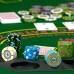 Racdde 500-Count 'The Mint' Poker Chip Set in Hi Gloss Case, 13.5gm 