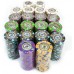 Racdde 500-Count 'The Mint' Poker Chip Set in Hi Gloss Case, 13.5gm 