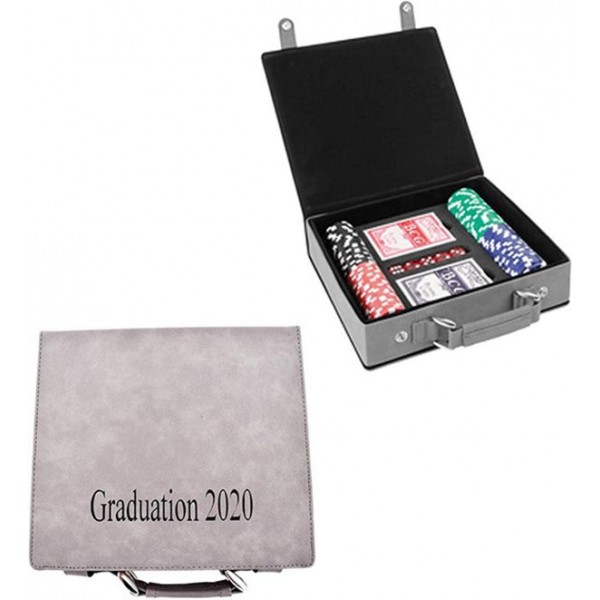 Racdde Personalized Poker Chip Set - Custom Gifts for Poker Players | Miller Design 