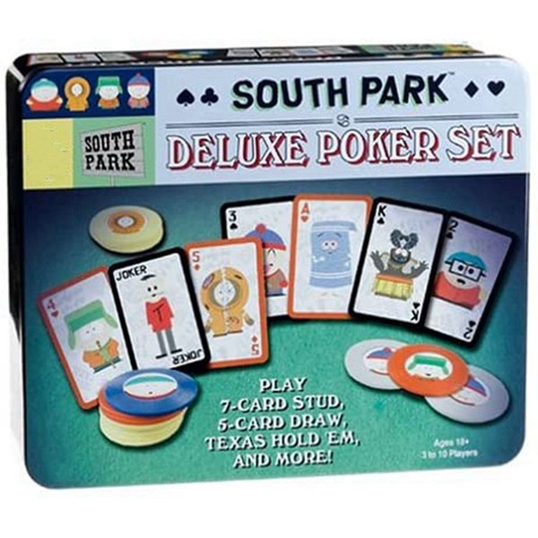 Racdde South Park Deluxe Poker Set 