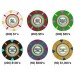 Racdde 1000-Count 'The Mint' Poker Chip Set in Acrylic Case, 13.5gm 