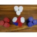 Racdde Lot of 300, Plastic Poker Chips for Kids Game Play, Learning Math Counting, Bingo Game, Red, White & Blue 100 pcs ea 