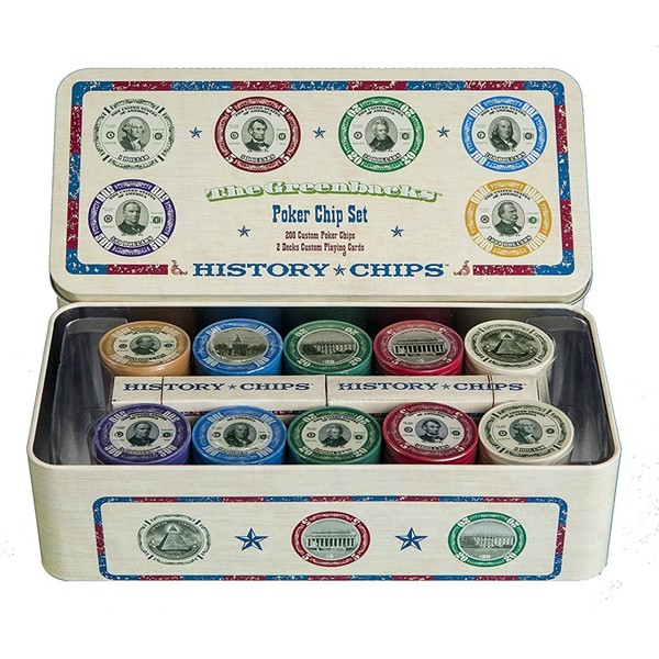 Racdde - American Currency Themed Poker Chips!! 