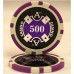 Racdde 1000pcs Ace Casino Laser Poker Chips Set with Acrylic Case Custom Build 