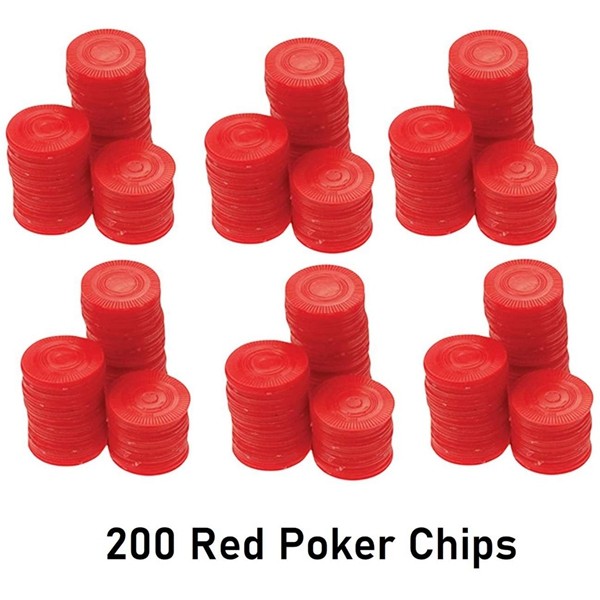 Racdde Poker Chips 200 Count 