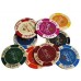 Racdde Monte Carlo Millions 14gm Clay Poker Chip Sample Set - 9 New Chips 