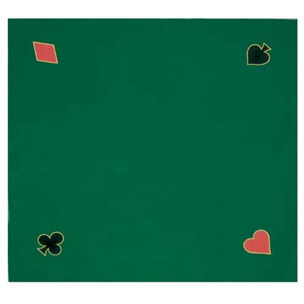 Racdde Poker Green Playing Felt 40-Inch x 40-Inch 