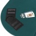 Racdde Foldable Poker Table Top 8 Player 71"x 35" Poker Topper Cover Mat w/Chips Tray Cup Holders Carry Case for Texas Hold'em Casino Home Cards Game Nights Oval 