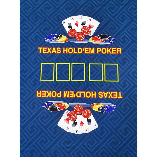 Racdde Poker 108X60 Inch Section of 4 Colours Suited Poker Table Speed Cloth 