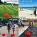 Racdde- Giant Yard Pong Edition - Ultimate Beach, Pool, Yard, Camping, Tailgate, BBQ, Lawn, Wedding, Events, Water, Indoor, Outdoor Game Toy for Adults, Boys, Girls, Teens, Family 