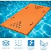 Racdde Floating Beer Pong Table, 3-Layer Tear-Resistant Foam Water Pad Mat with Cup Holes for Lake Pool Game 