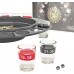 Racdde Shot Glass Roulette Drinking Game Set with 2 Balls and 6 Shot Glasses 