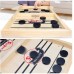 Racdde Head-to-Head Wooden Desktop Hockey Table Game for Kids and Adults, Portable Hockey Game Set for Family Party, Birthday Gift 