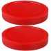 Racdde 3 1/4 inch Air Hockey Pucks, Full Size Goal Packs Replacement Accessories for Game Tables (6 Pcs) 