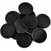 Racdde 12 Pieces Home Air Hockey Pucks 2.5 Inch Heavy Replacement Pucks for Game Tables Equipment Accessories, 13 Grams 