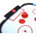 Racdde Rapid Fire 42-in 3-in-1 Air Hockey Multi-Game Table with Soccer and Hockey Target Nets for Kids 
