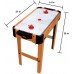 Racdde Air Hockey Table Set | Battery Operated Air Hockey Game Set | Medium Size 27” x 14” x 26”