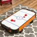 Racdde 40in Air Hockey Arcade Table for Game Room, Living Room w/Electric Fan Motor, 2 Sticks, 2 Pucks 