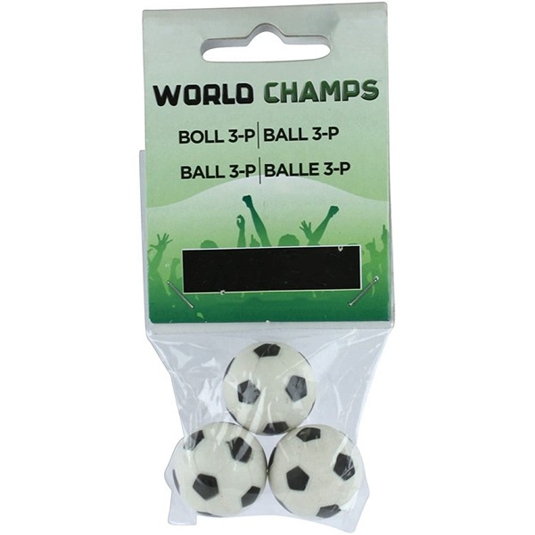 Racdde World Champs Soccer Game - Replacement Balls - 3 Pack 