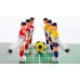 Racdde Foosball Table Balls 1.42 inch Table Soccer Balls for Foosball Tabletop Game Foosball Accessory Replacements Multicolor (9 Pack) 