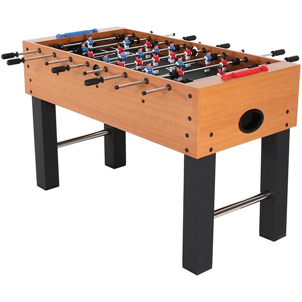 Racdde Charger 52” Foosball Table with Abacus-Style Scoring and Internal Ball Return System 