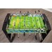Racdde Playoff 4’ Foosball Table, Soccer Game for Kids and Adults with Ergonomic Handles, Analog Scoring and Leg Levelers 