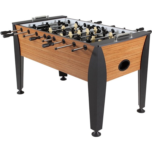 Racdde Pro Force 56" Foosball Table with Internal Ball Return and Ball Entry, Leg Levelers, and Heavy-Duty Legs 