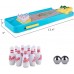 Racdde Mini Bowling Game,Table Top Desktop Bowling Game,Intelligence Development and Stress Relief | Best Gift for Kids & Adults Favorite Gift 