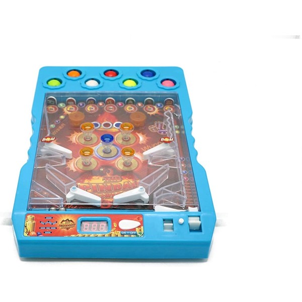 Racdde Tabletop Pinball Machine Game Arcade Game Toy for Kids Ages 3+ 