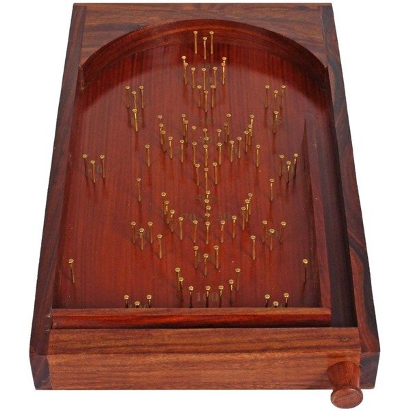 Racdde Wooden Bagatelle Table Game Pinball 