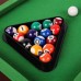 Racdde Mini Pool Table, Premium Tabletop Billiards Mini Snooker Game Set - Balls, Cues, and Rack Pool, Sport Bank Shot Family Playing 