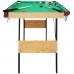 Racdde 55" Folding Billiard Table Top Pool Game with All Accesorry Included,Simple Assembly Needed 