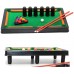 Racdde 1 Set Small Pool Table Toys Funny Tabletop Ball Playthings Set Indoor Parent-Child Billiard Table Game Toy 