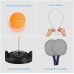 Racdde Table Tennis Trainer with Elastic Soft Shaft, Leisure Decompression Sports 2 Table Tennis Paddle & 4 Ping Pong Balls, Set Table Tennis Trainer Indoor or Outdoor Play 