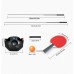 Racdde Ping Pong Ball Training with Elastic Soft Shaft,2 Racket & 4 Practice Ball for Self-Training/Leisure/Decompression/Kid Indoor Outdoor Play 