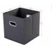 Racdde Foldable Cloth Storage Cube Basket Bins Organizer Containers Drawers, 6 Pack, Grey 