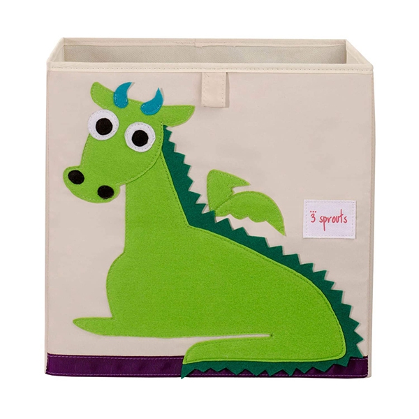 Racdde Cube Storage Box - Organizer Container for Kids & Toddlers, Dragon 