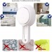 Racdde Corner Shower Caddy Suction Cup NO-Drilling Removable Bathroom Shower Shelf Heavy Duty Max Hold 22lbs Caddy Organizer Waterproof & Oilproof Shower Corner Rack for Bathroom & Kitchen - White 