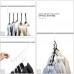 Racdde White Magic Hangers Space Saving Clothes Hangers Organizer Smart Closet Space Saver Pack of 10 with Sturdy Plastic for Heavy Clothes
