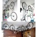 Racdde 8pc Heavy Duty Bike Hook & Utility Storage - Space Maximizer Instant Organizer Garage Basement Tool Shop Wall and Ceiling Mount Bicycle Hang Garden Hose Cords & More up to 60 lbs 