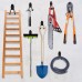 Racdde Garage Hooks, Garage Organizer Utility Hooks, Heavy Duty Garage Storage for Tools, Ladders and Bikes, Pack of 12 – (Black) 