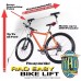 Racdde Bicycle Hoist Quality Garage Storage Bike Lift with 100 lb Capacity Even Works as Ladder Lift Premium Quality 
