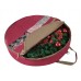 Racdde 83-DT5167 Ultimate Red Holiday Christmas Storage Bag for 48" Inch Wreaths 
