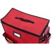 Racdde Unique Holiday Storage Organizer for Gift Bag and Wrapping Accessories (Red) 