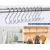 Racdde 20 Pack 3.4" S Shaped Hooks Stainless Steel Metal Hangers Hanging Hooks for Kitchen, Work Shop, Bathroom, Garden 